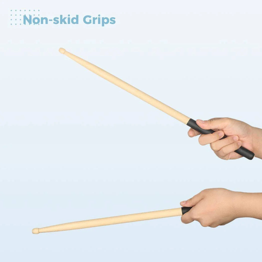 Cardio Drumming Set | Pelota de Balance con Bomba + Sticks 90 g – Ejercicio Aeróbico, Pilates, Yoga y Embarazo