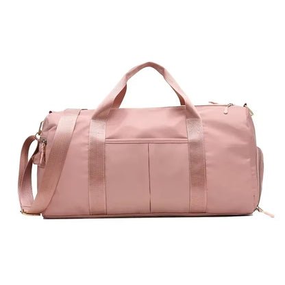 Bolsa Deportiva Impermeable de Nylon – Gym & Viaje con Compartimento para Zapatos (Unisex)